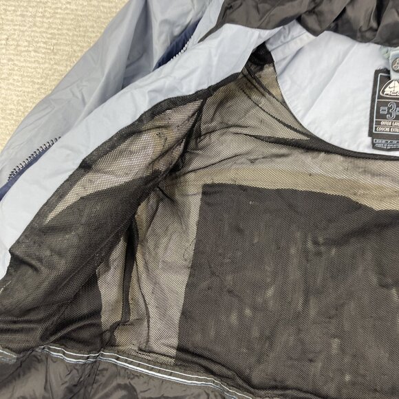 VTG Nike ACG Jacket Men's M Y2K Ski Storm Fit 3 Layer Blue Rain Shell Rare - Picture 12 of 16